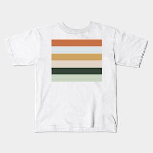 Retro Stripes Kids T-Shirt